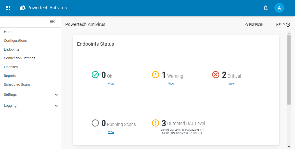 Powertech Antivirus screenshot