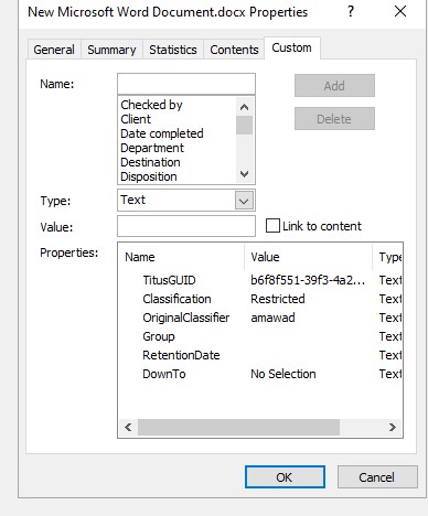 persistent classification