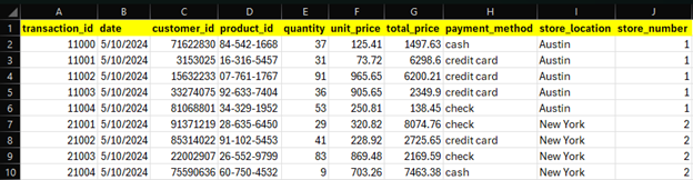 Excel Automation CSV File