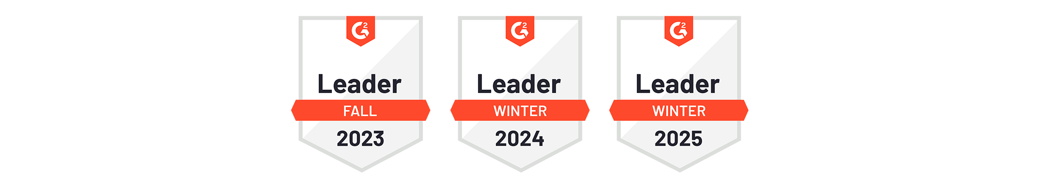 g2 leader badges q4 2022, 2023, 2024
