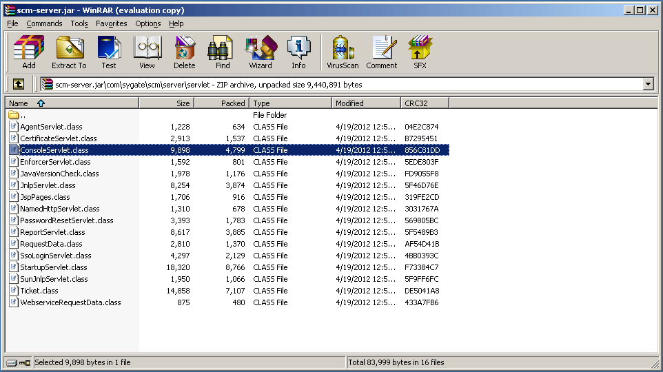 file extraction