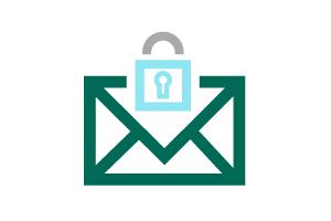 Secure data sharing in email