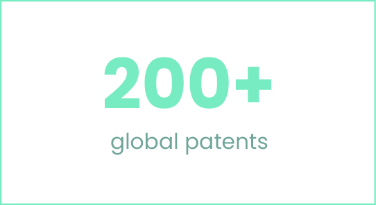 200 global patents
