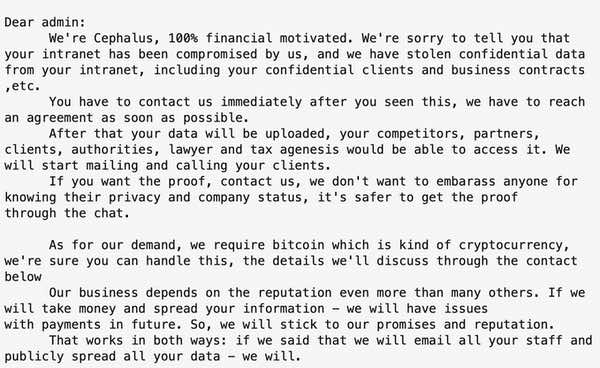 cephalus-note