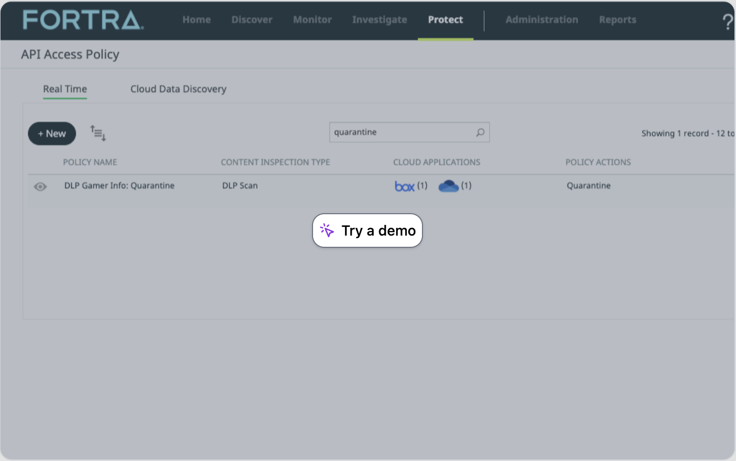 DRM - Quarantine Potential Violations