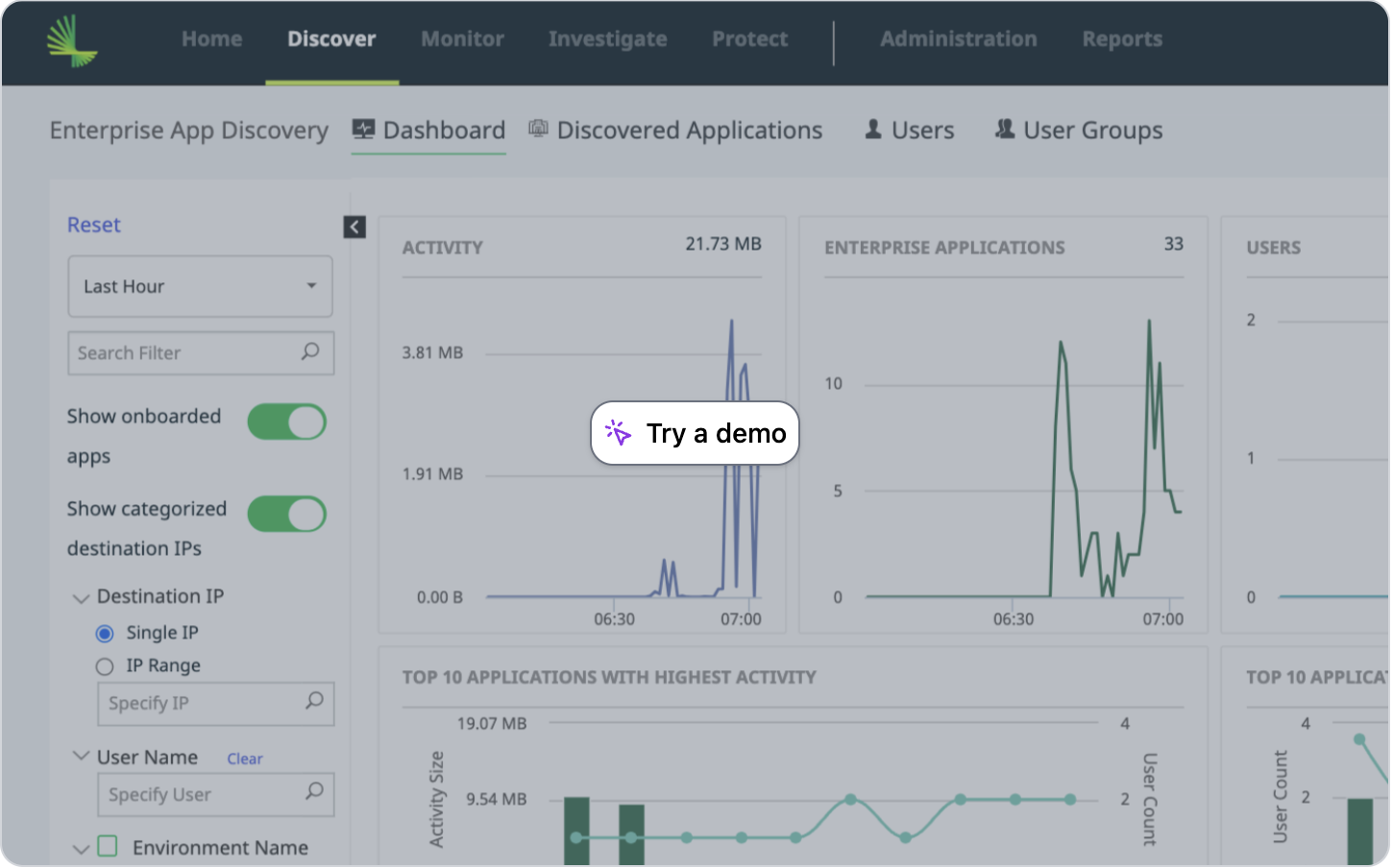 ZTNA - Enterprise App Discovery