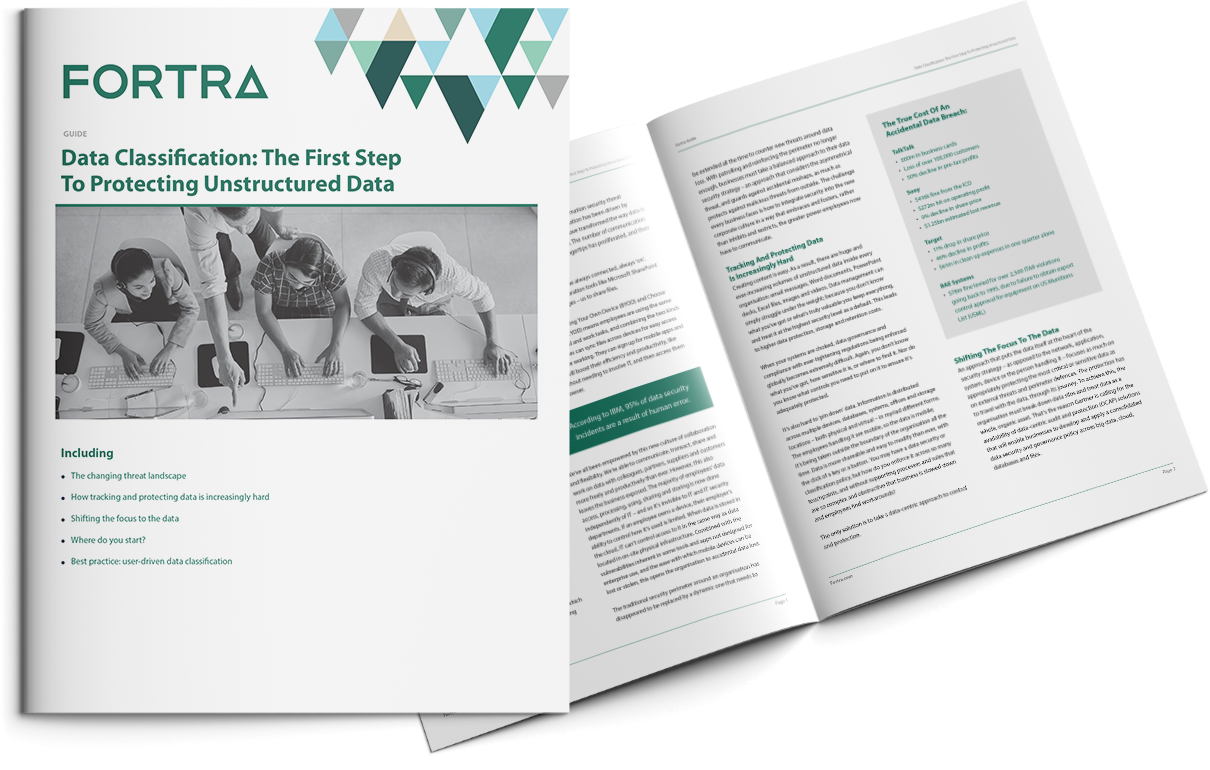 PDF of Data Classification: The First Step to Protecting Unstructured Data