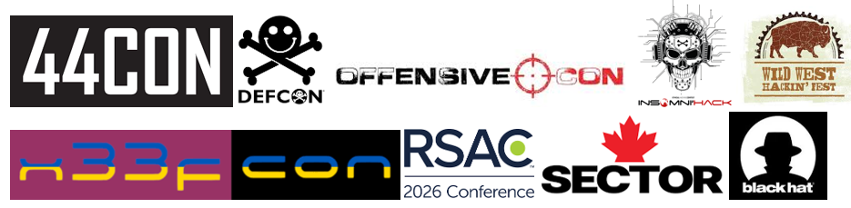 Offensive Security Tradeshows 2026