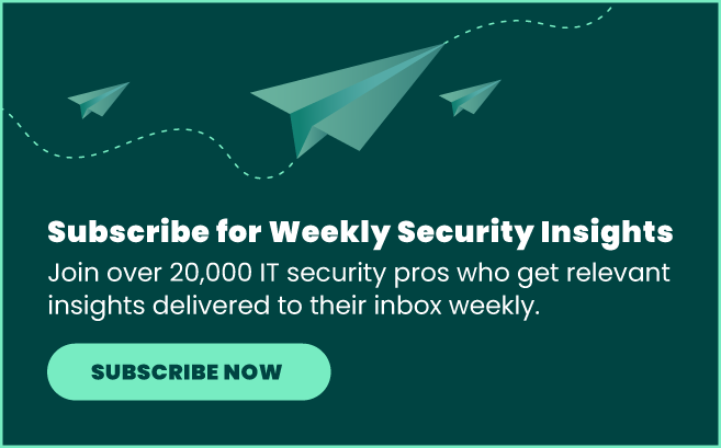 Subscribe for weekly Security Insights