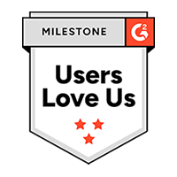 G2 Milestone Users Love Us - Fortra Human Risk Management