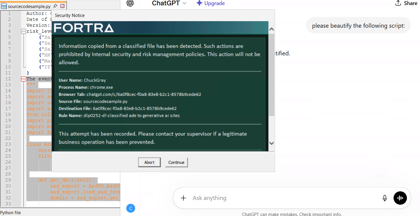Fortra platform demo