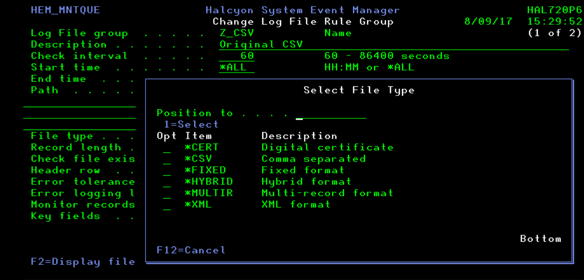 Log File Monitoring in IBM i Server Suite