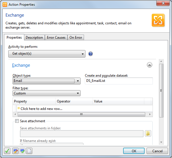 Action Properties - Email and CRM Automation Action Properties - Email and CRM Automation