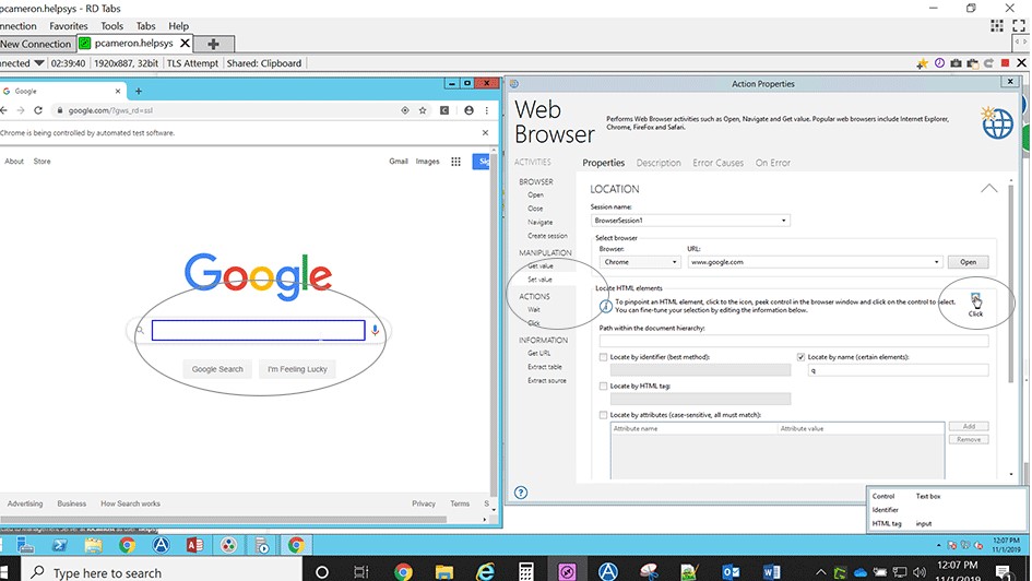 Chrome Web Browser Automation Tutorial Steps
