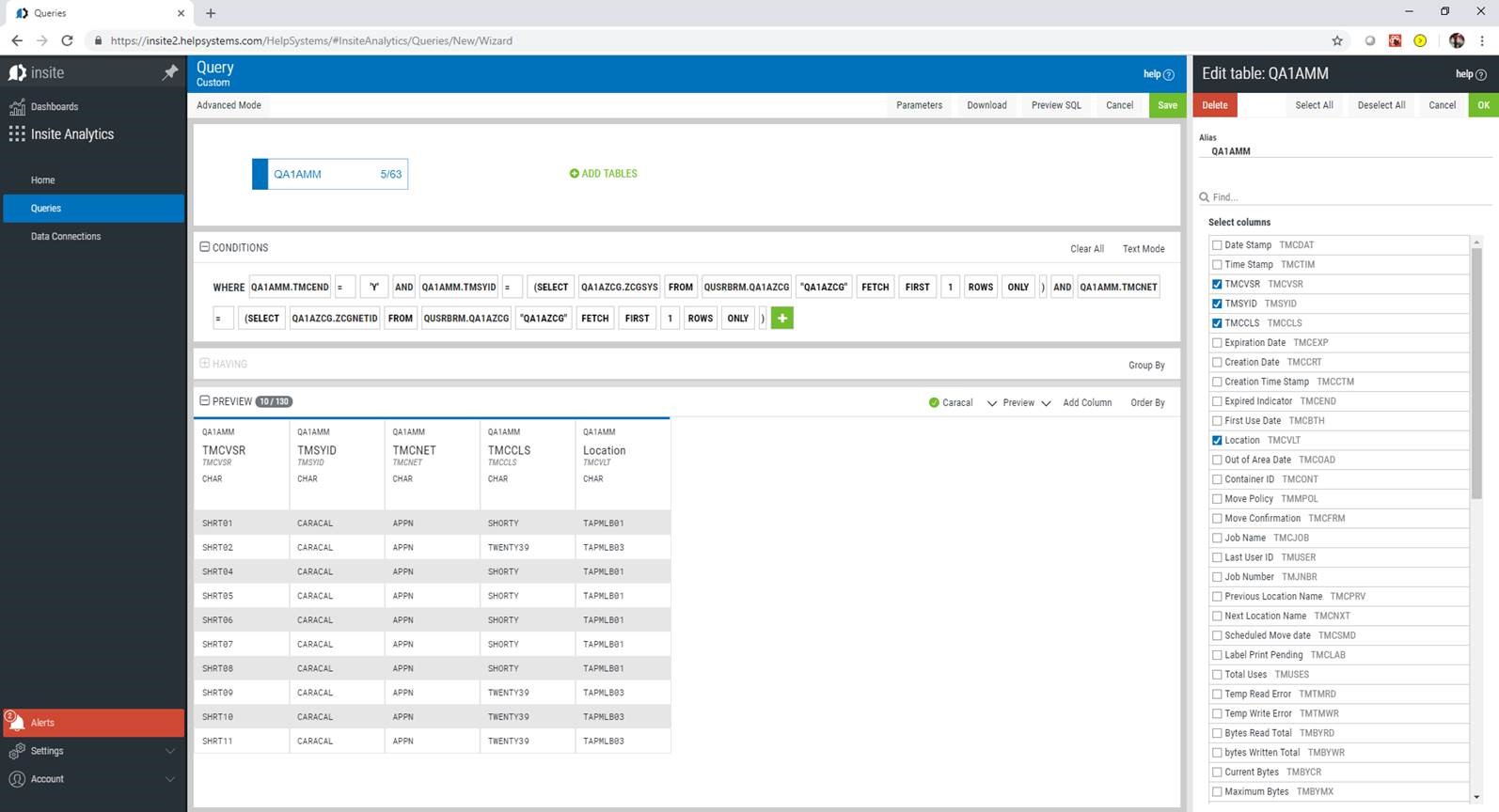 Configurable Dashboards
