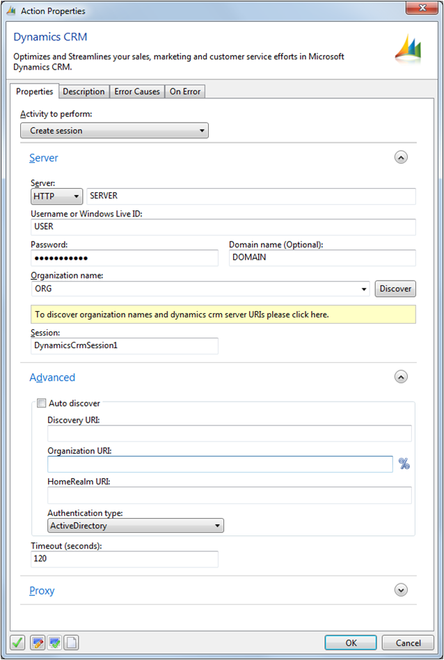 Create Session - Email Automation Task Screenshot Create Session - Email Automation Task Screenshot