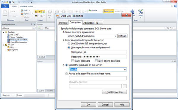 Open SQL Connection