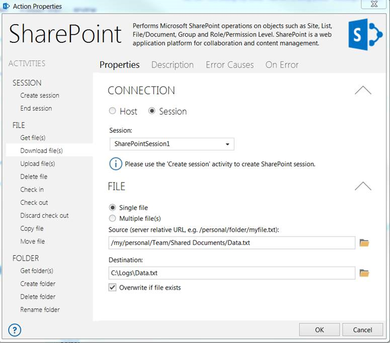 SharePoint Download Automation
