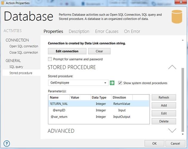 Automating Stored Procedures with Automate RPA Software