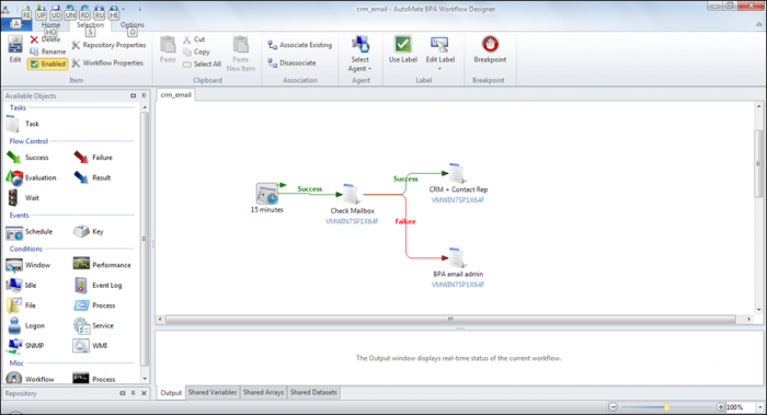 Task Elements in Automate BPA - Email and CRM Automation Task Elements in Automate BPA - Email and CRM Automation