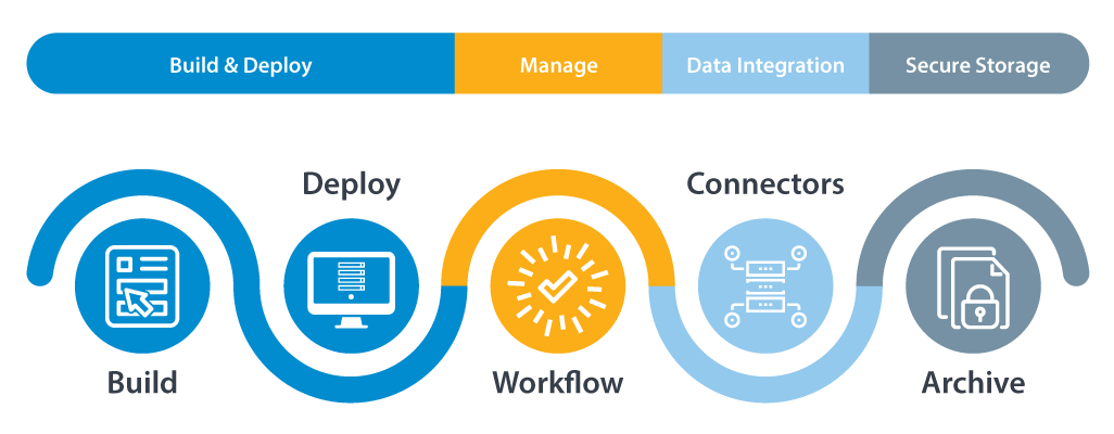 Web-based forms capture software