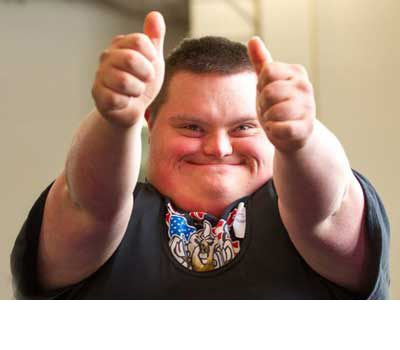 Special Olympics athlete Special Olympics athlete