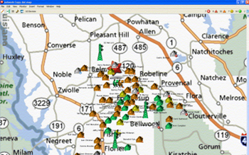 Network Map - EZ Net LA