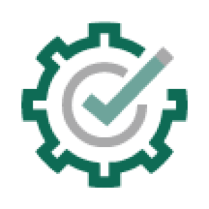 Checkmark in gear