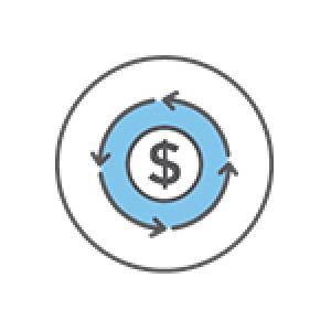 Return on investment graphic
