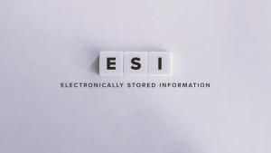 What Is ESI Data? Understanding Electronically Stored Information