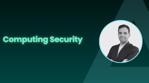 Computing Security and Pablo Zurro
