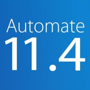RPA software from Automate, version 11.4