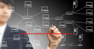 Routers and switches enable connectivity between networks and devices.