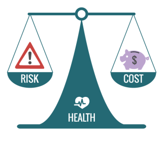 Scale of IT capacity planning tools that balance cost and risk